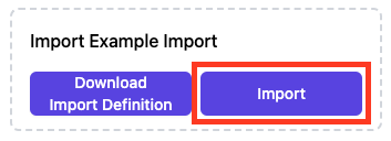 Import Button