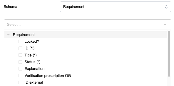 Query selection